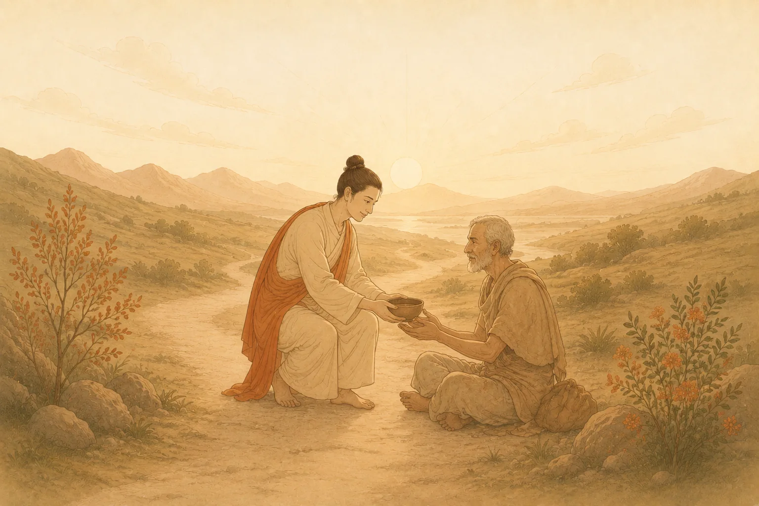 La acción desinteresada (karma yoga) como vía para no generar karma negativo