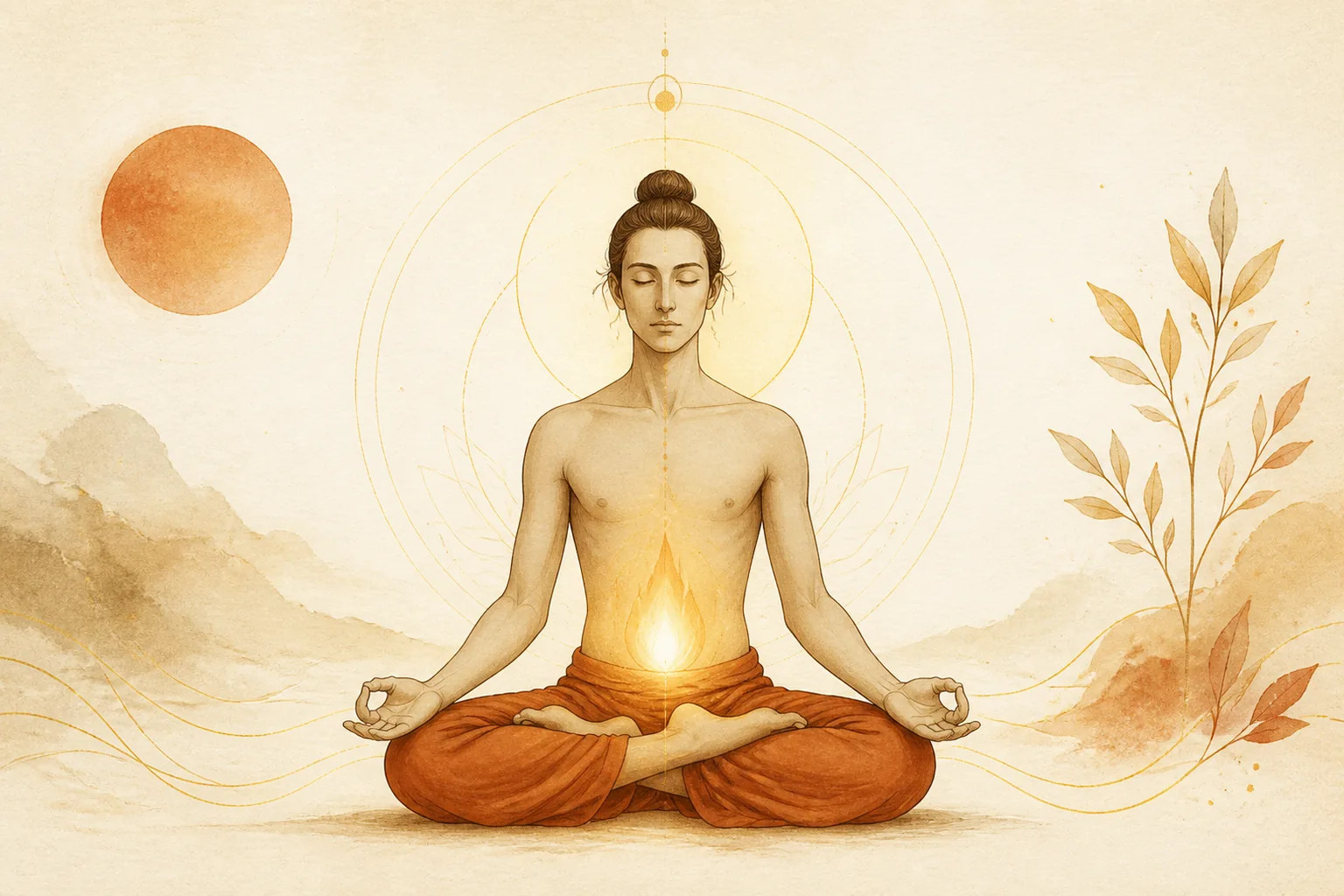 Respiración de fuego (kapalabhati), técnica de pranayama